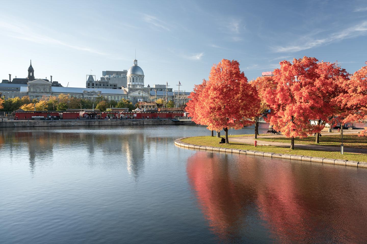 Städtetrip Oktober. Kanada: Alter Hafen von Montreal 