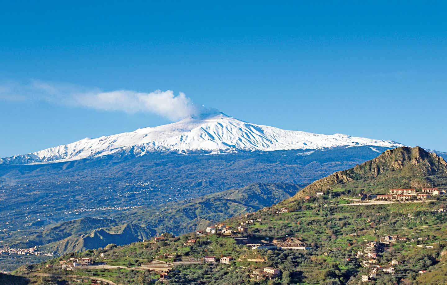 Sizilien – Blick auf den Ätna