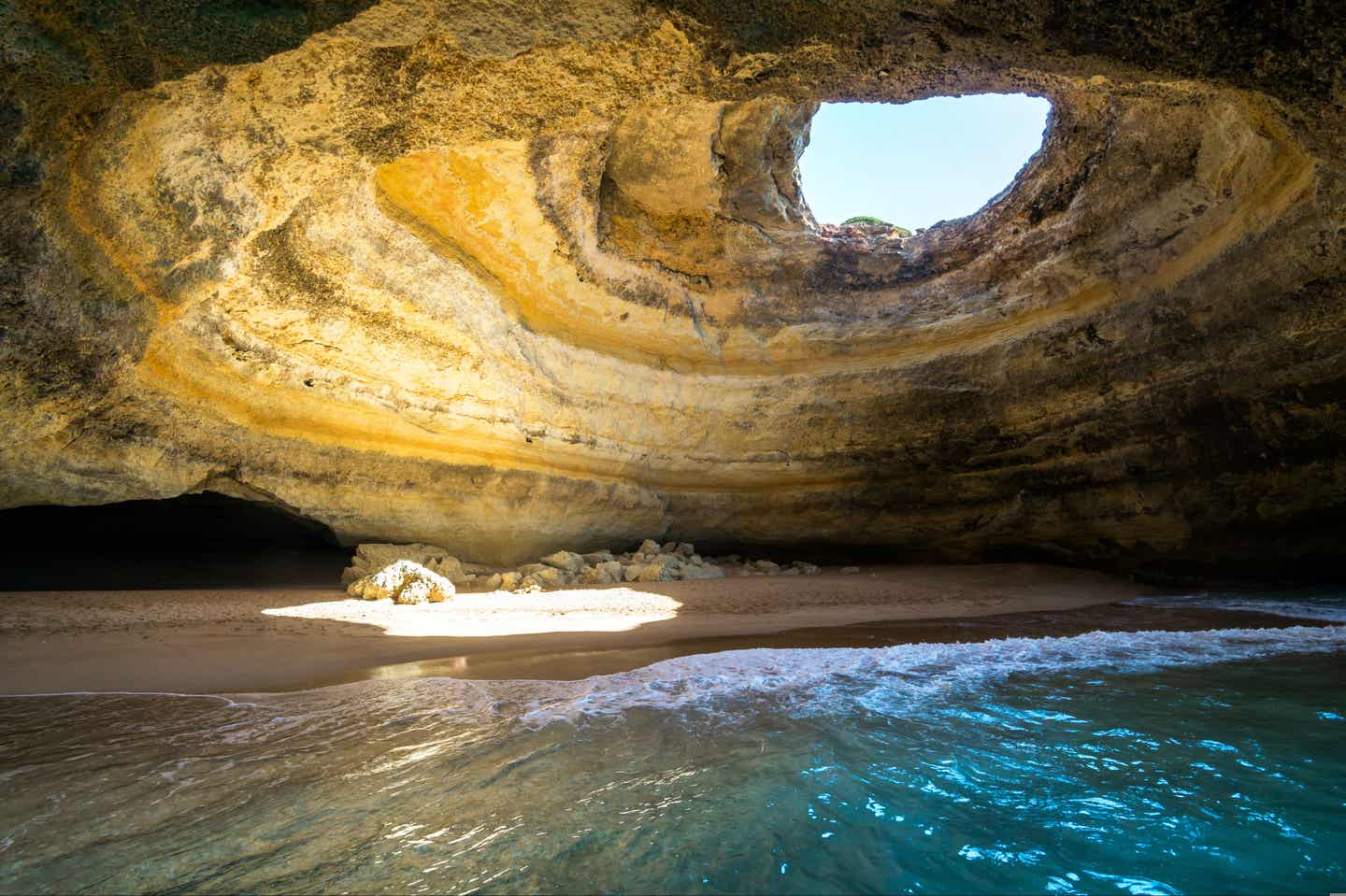 Praia de Benagil in Portugal