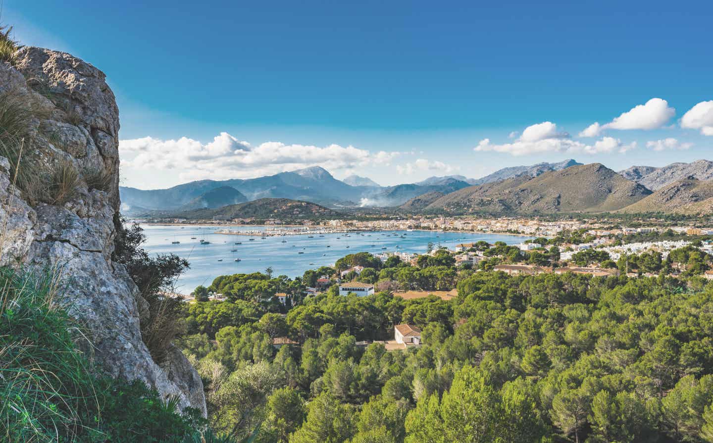 Port de Pollenca: Aussicht aufs Meer in Mallorca