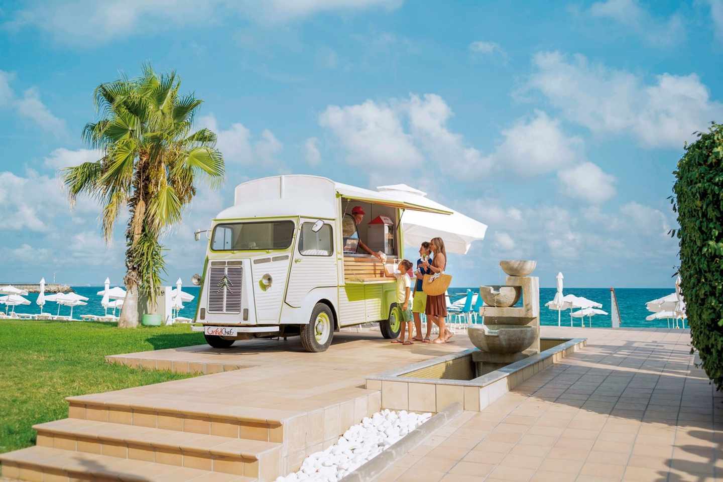 Eiswagen am Sentido in Bulgarien