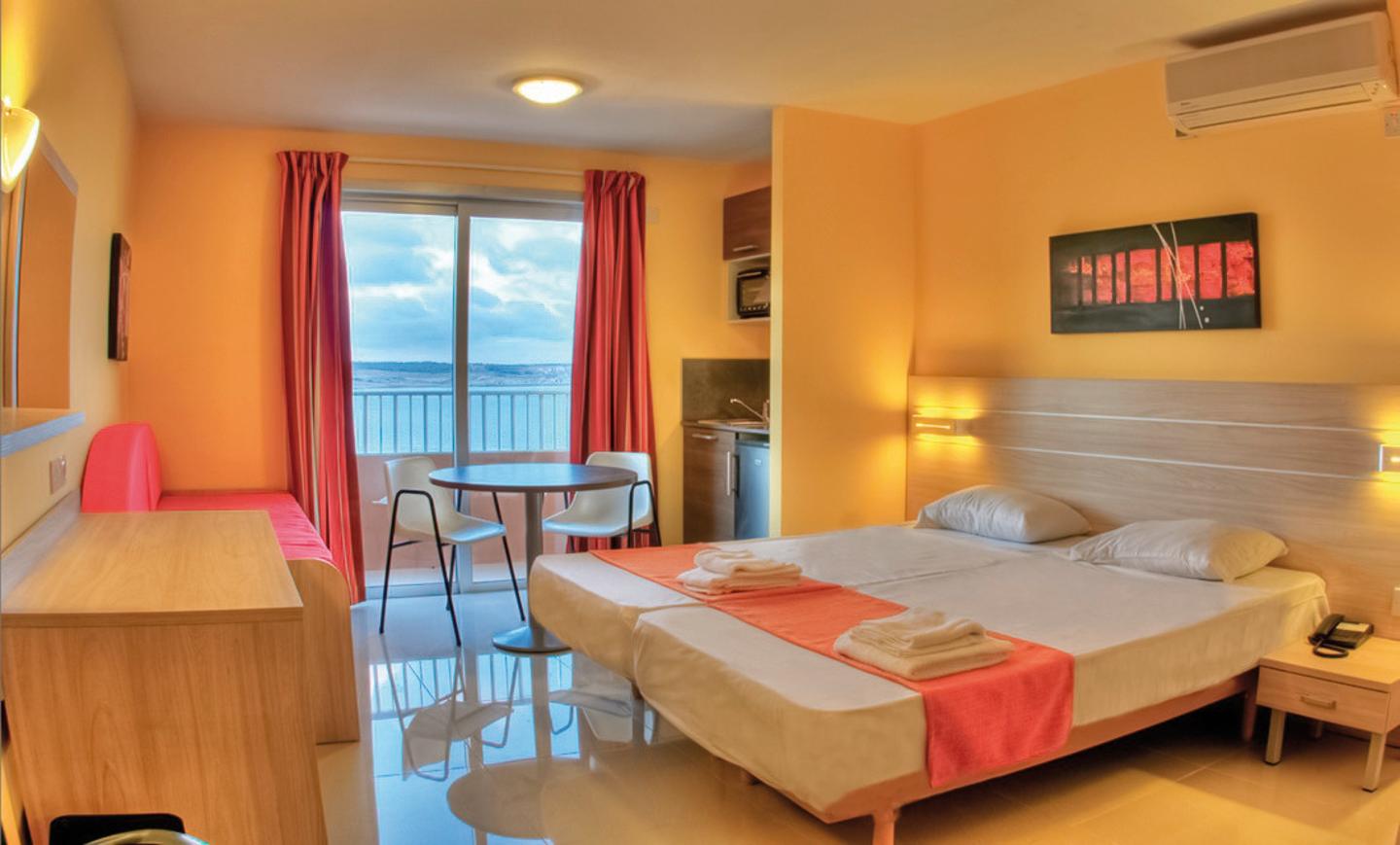 Wohnbeispiel Apartement 1 Schlafzimmer