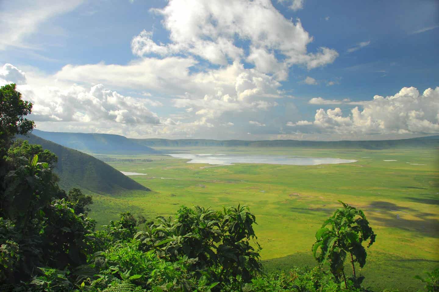 Tansania und Sansibar. Der Ngorongoro Krater in Tansania