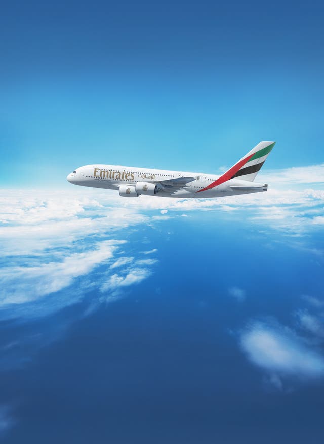 Jetzt mit Emirates abheben a380 Emirates Flugzeug