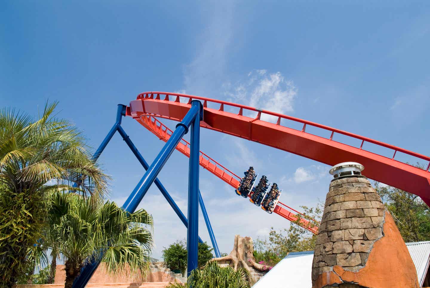 Urlaub in Orlando – Achterbahn im Freizeitpark