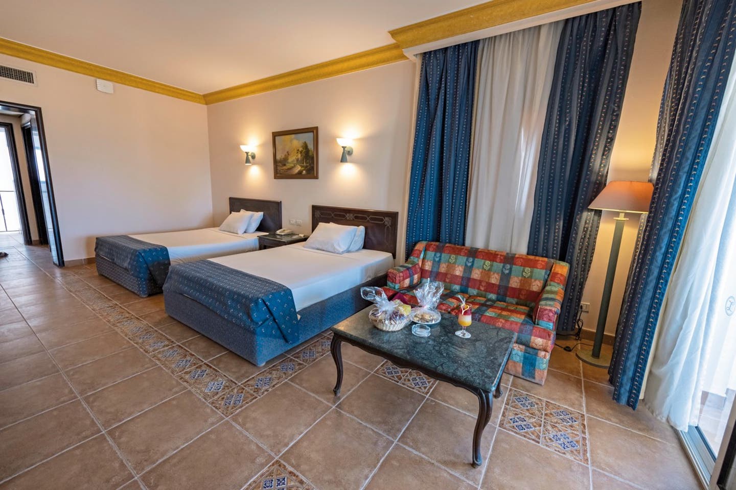 Wohnbeispiel Doppelzimmer Meeresfront