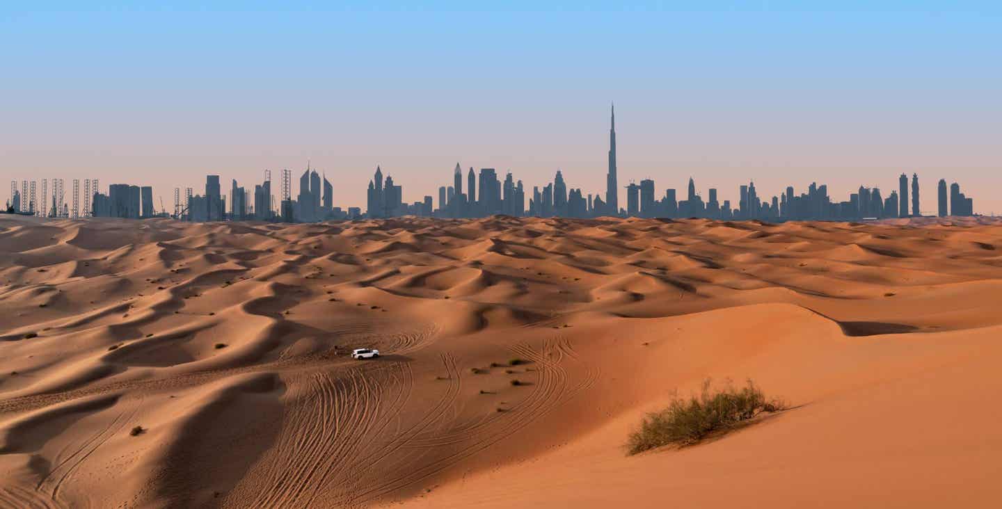 Dubai: Blick auf die Stadt