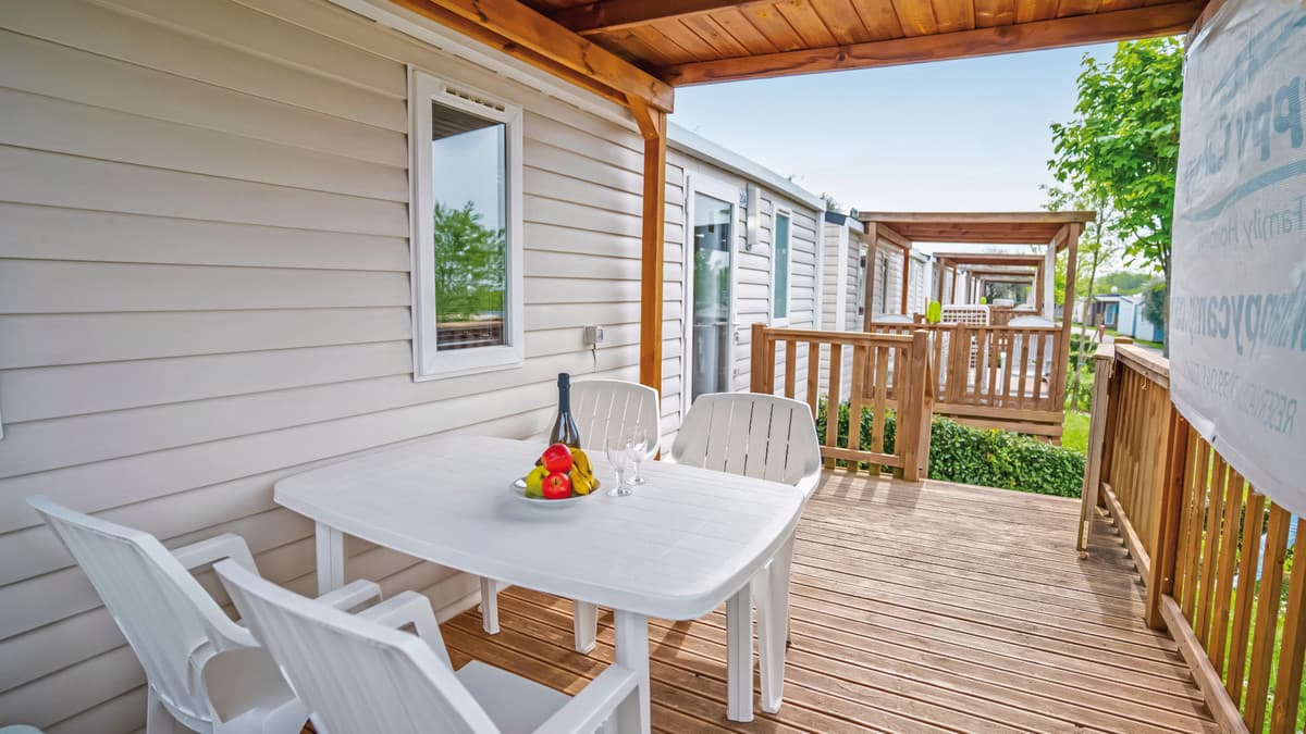 Wohnbeispiel Mobilheim Happy Premium