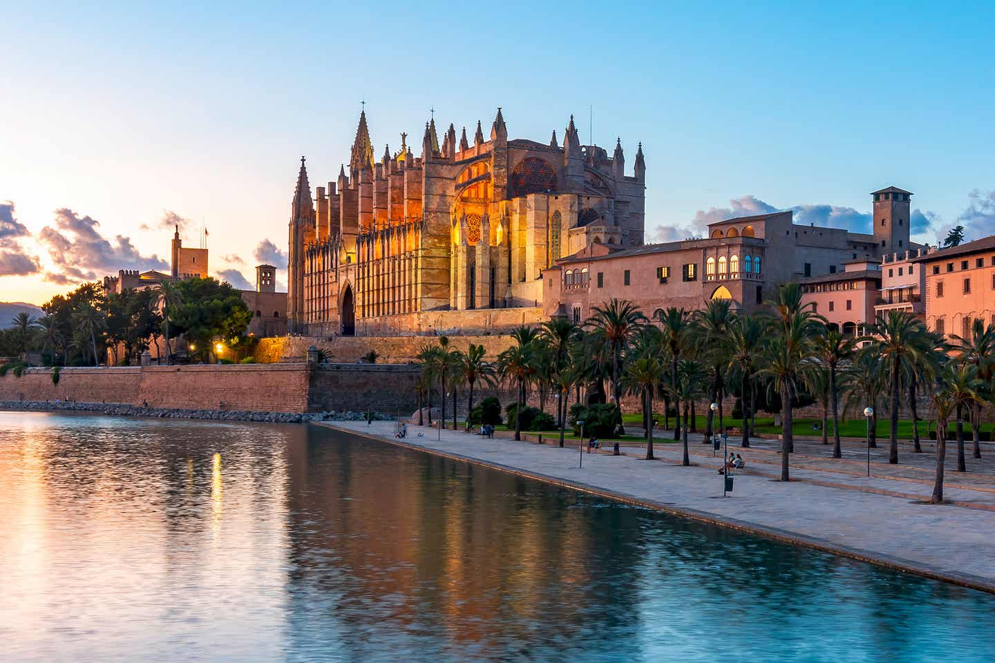 Die Kathedrale La Seu in Palma