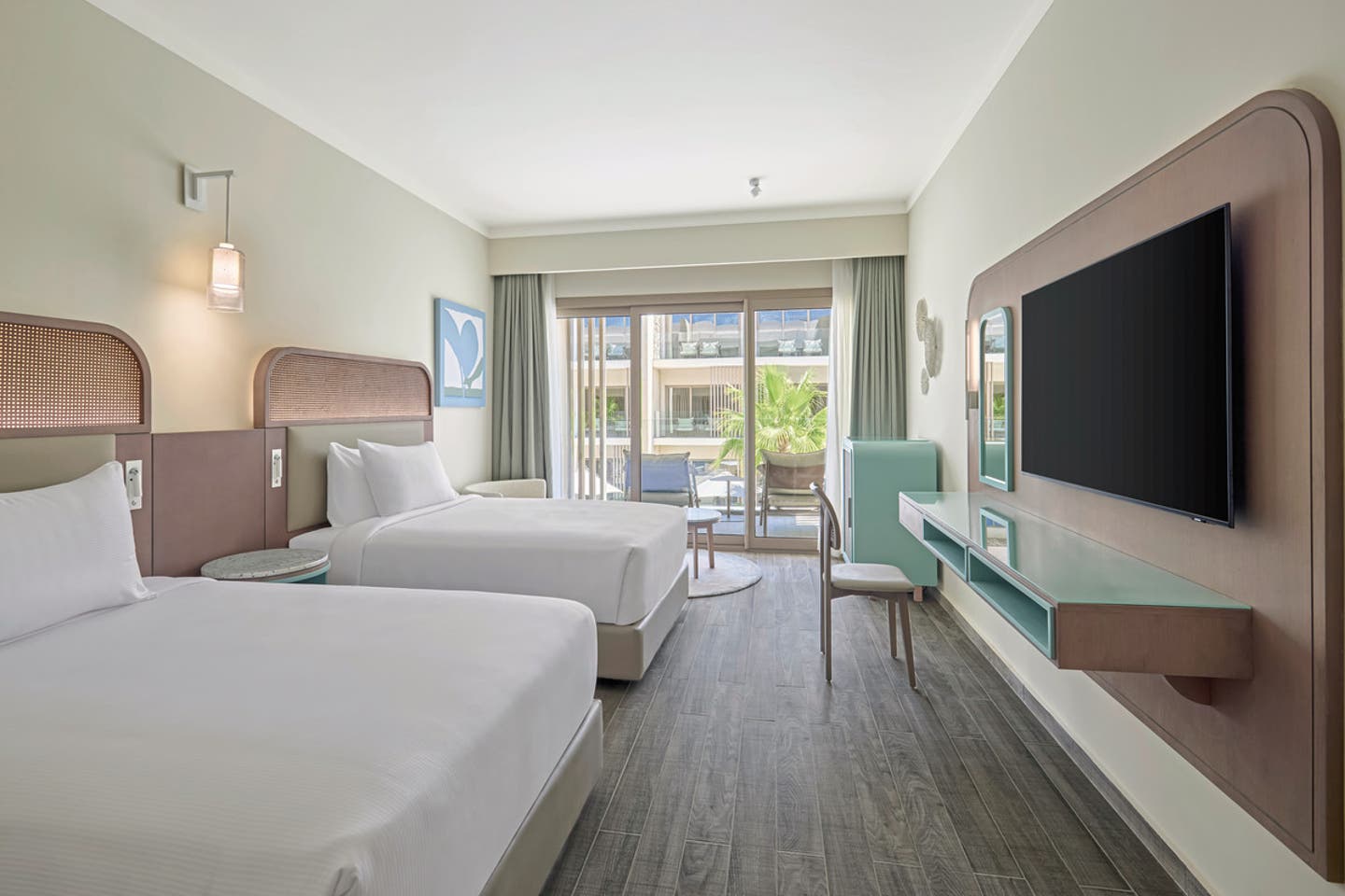 Wohnbeispiel Doppelzimmer Superior Poolblick