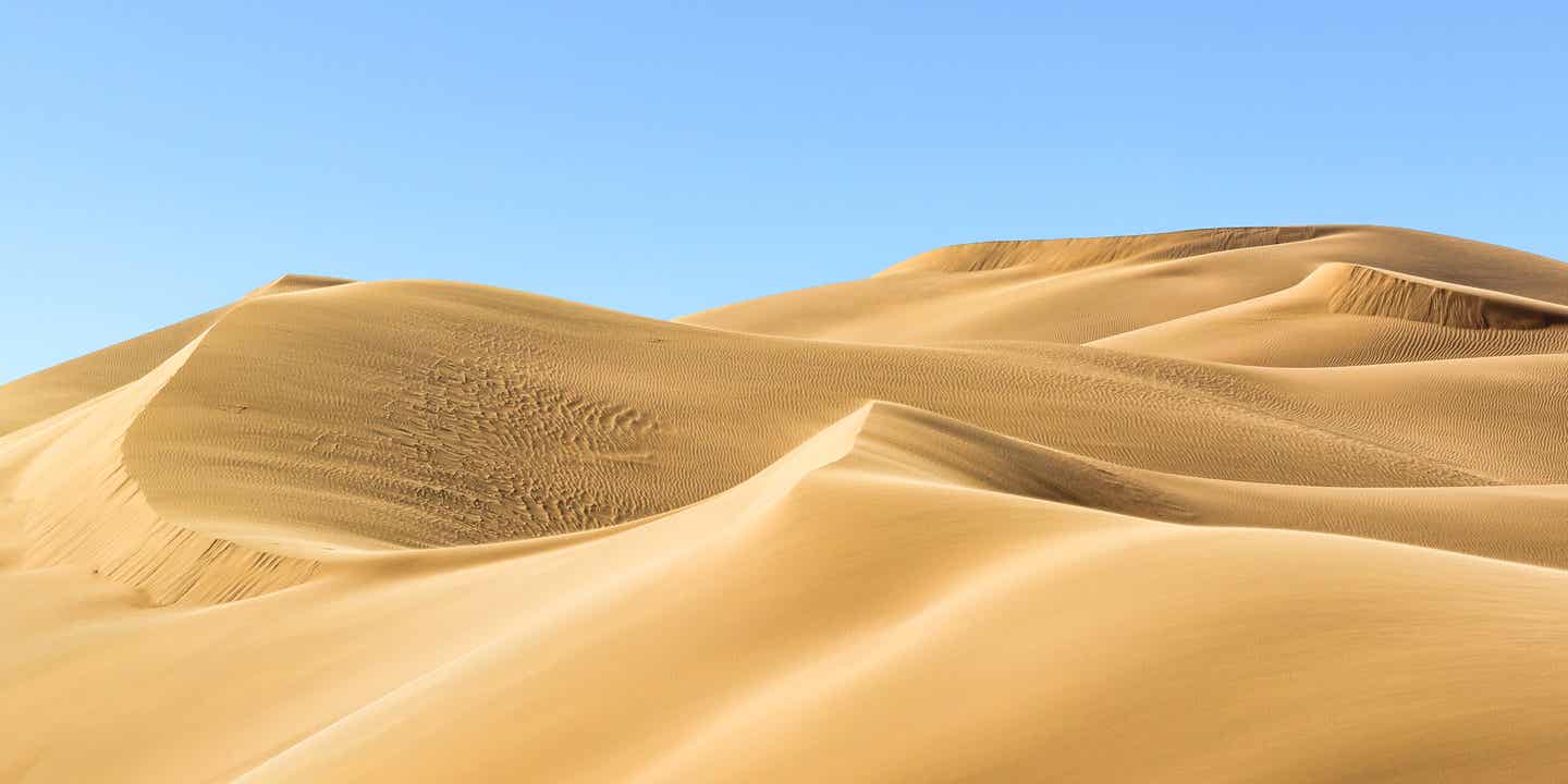 Die Dünen von Las Palomas auf Gran Canaria im Familienurlaub auf den Kanaren