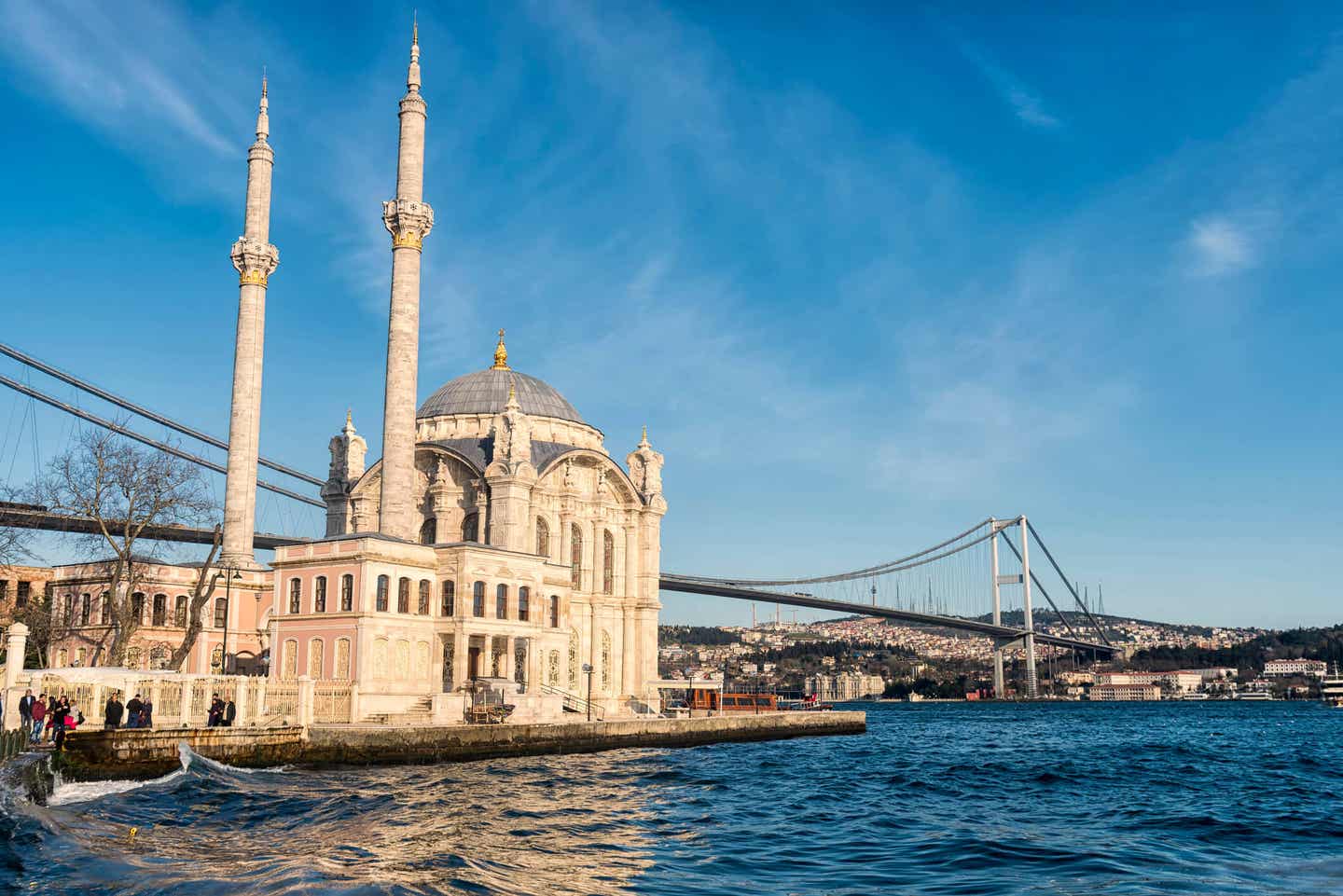 Ortaköy-Moschsee: beliebte Sehenswürdigkeit in Istanbul