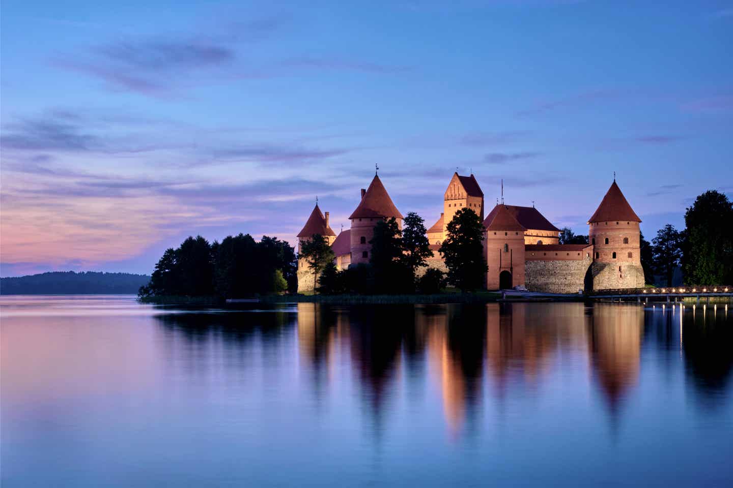 Burg Trakai in Litauen