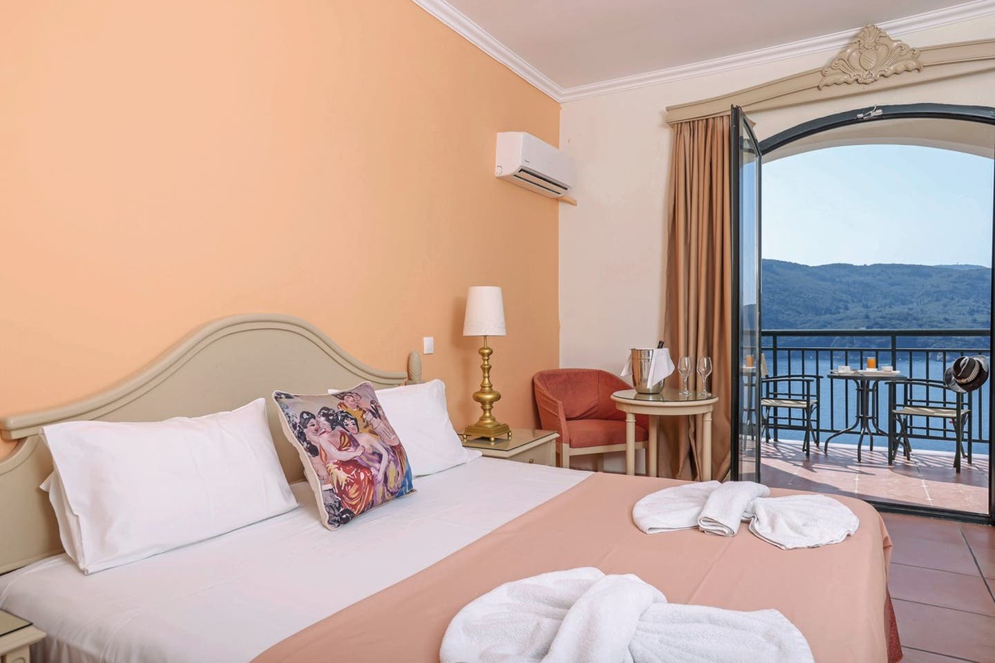 Wohnbeispiel Doppelzimmer seitl. Meerblick