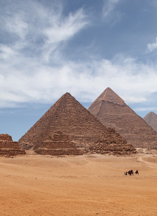 Sightseeing Sightseeing: Pyramiden von Gizeh in Ägypten