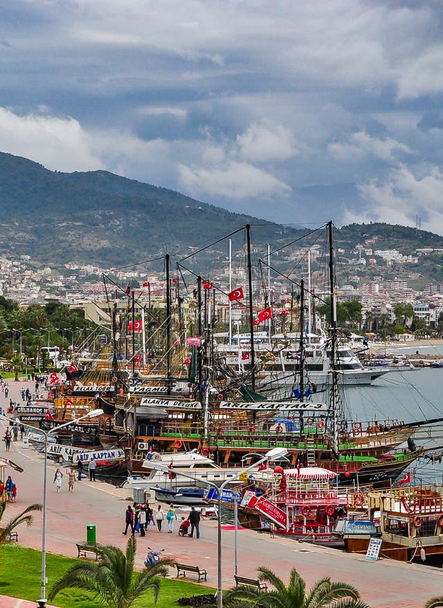 Hotels buchen Hafenpromenade von Alanya