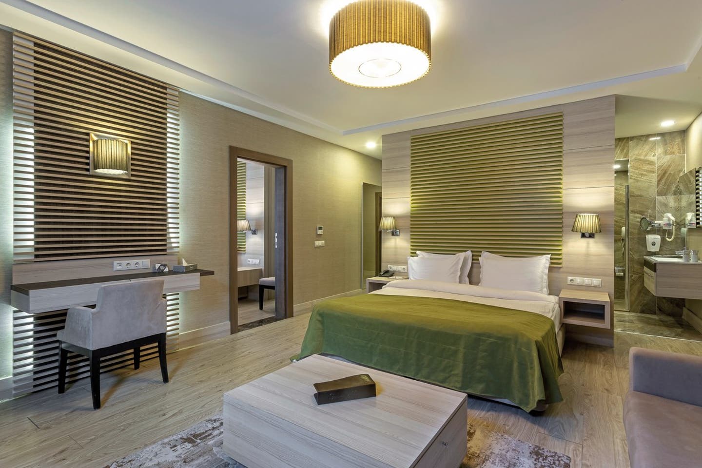 Wohnbeispiel Doppelzimmer mit Verbindungstür