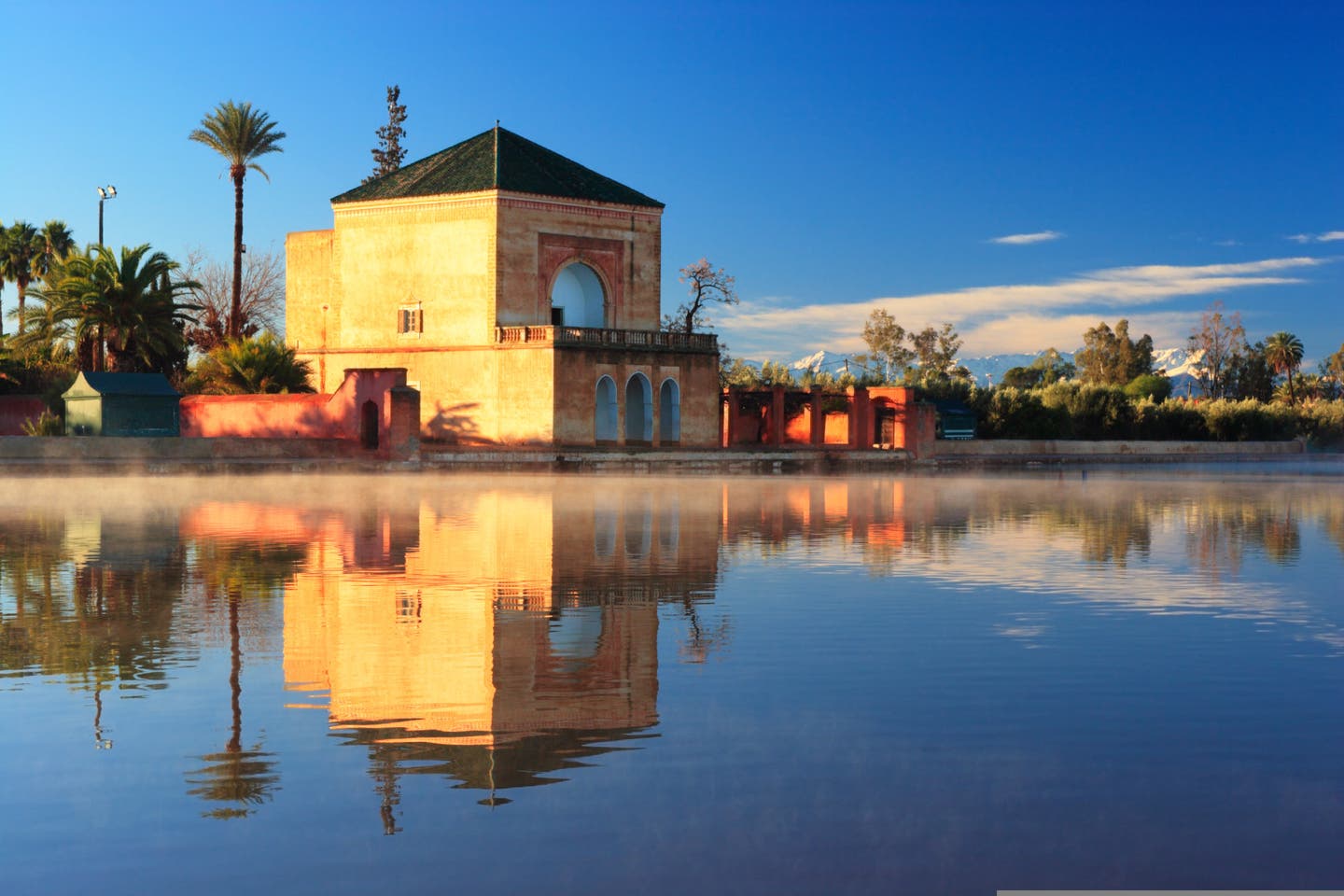 Marrakeschs Sehenswürdigkeiten: der Menara-Garten in Marrakesch