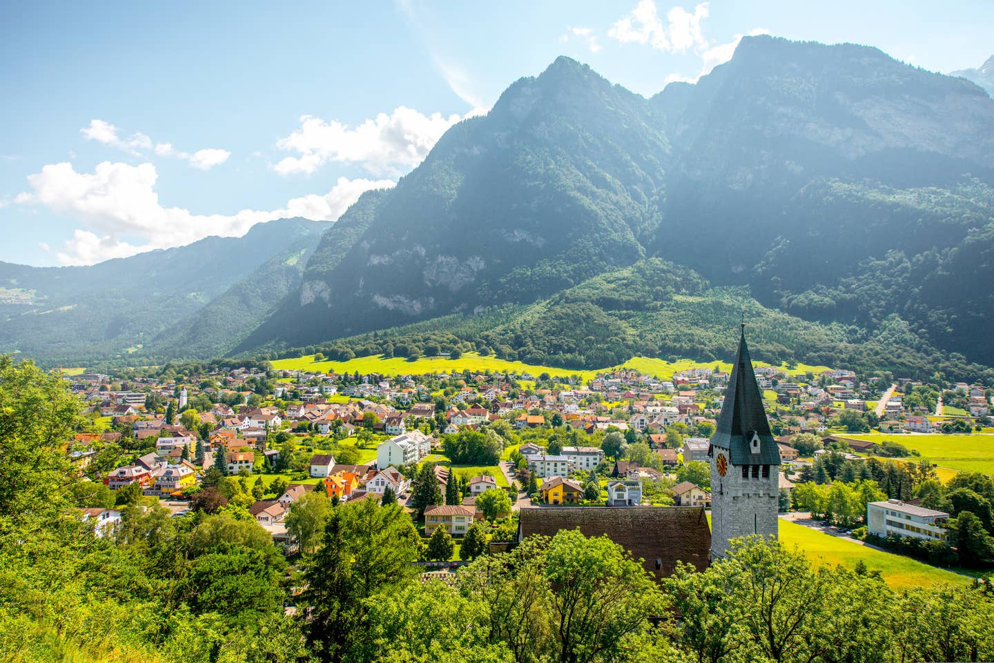 Liechtenstein – das Städchen Balzers