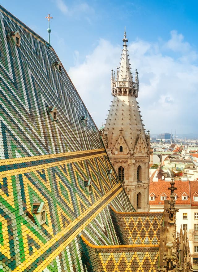 Ritz Carlton Hotels Skyline von Wien
