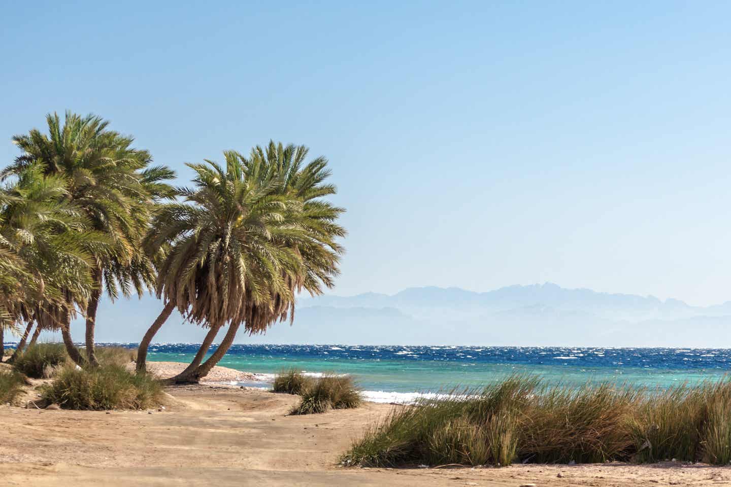 Ägypten Urlaub - Aussicht auf das Rote Meer