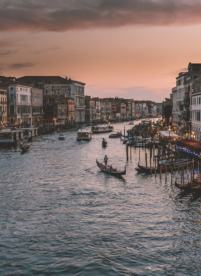 Hotel in Venedig buchen rialto sunset