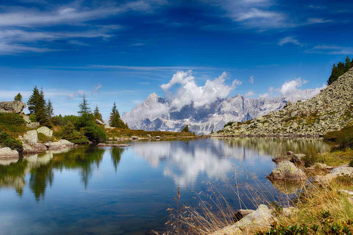 Spiegelsee in Österreich