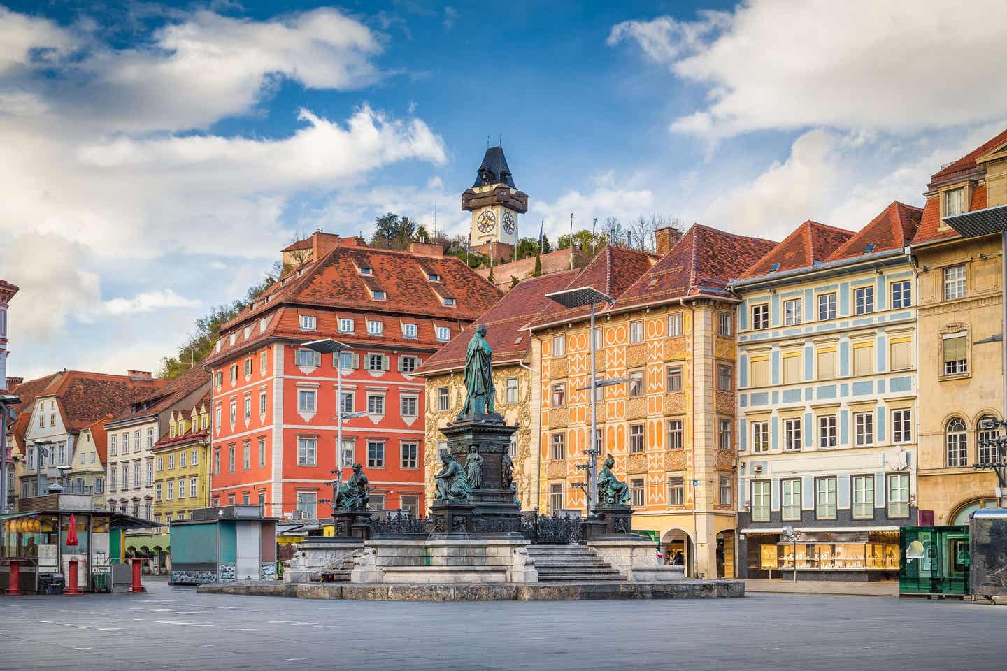 Innenstadt von Graz in Österreich