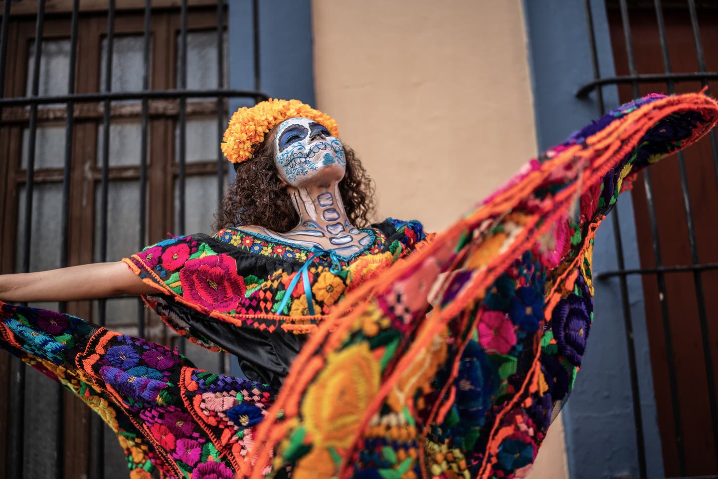 La Catrina am Día de los Muertos in Mexiko, Karibik