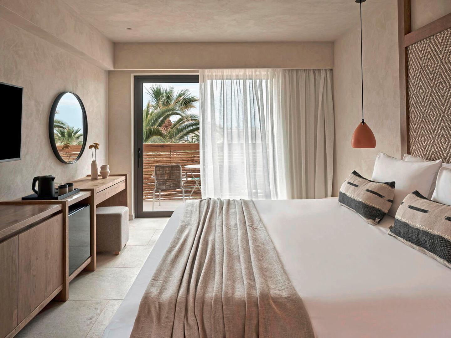 Wohnbeispiel Doppelzimmer Deluxe Gartenblick