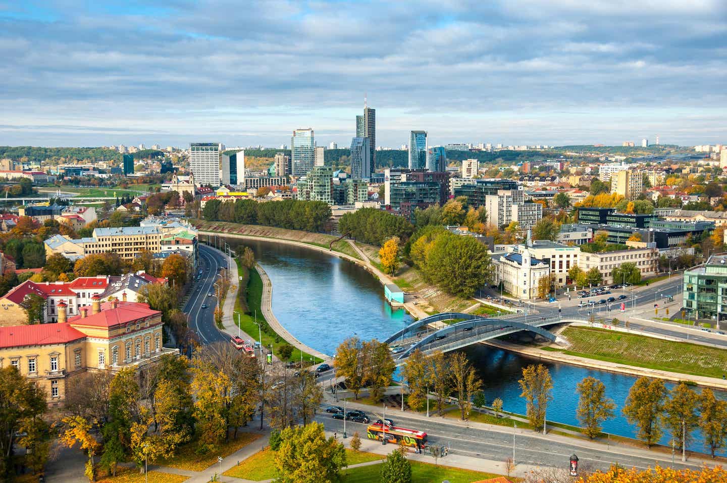 Vilnius im Panorama