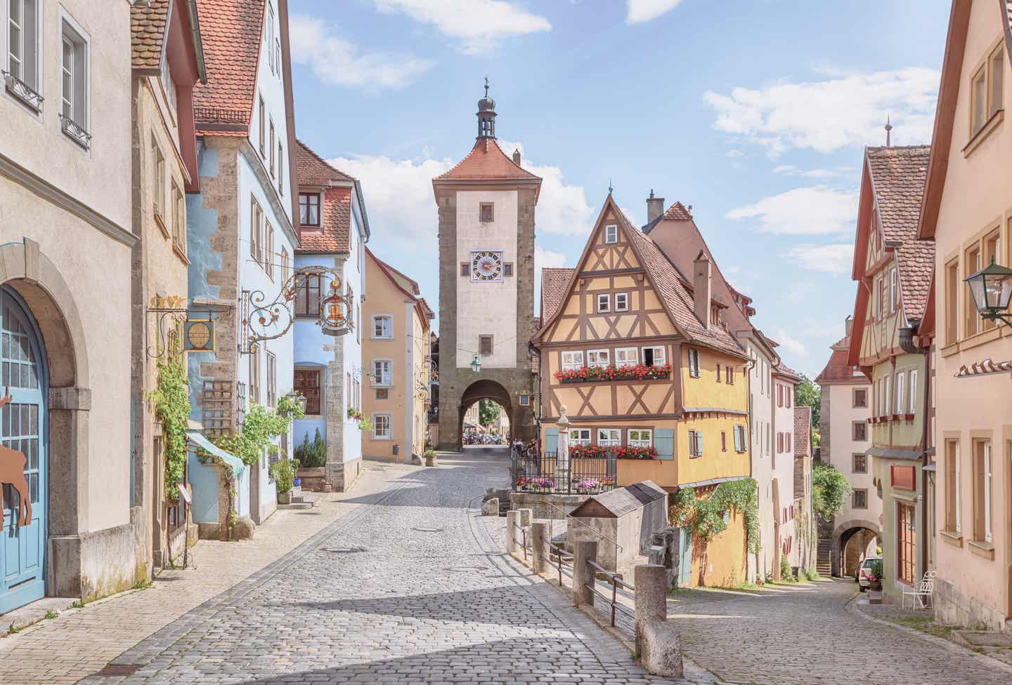 Altstadtblick Rothenburg ob der Tauber