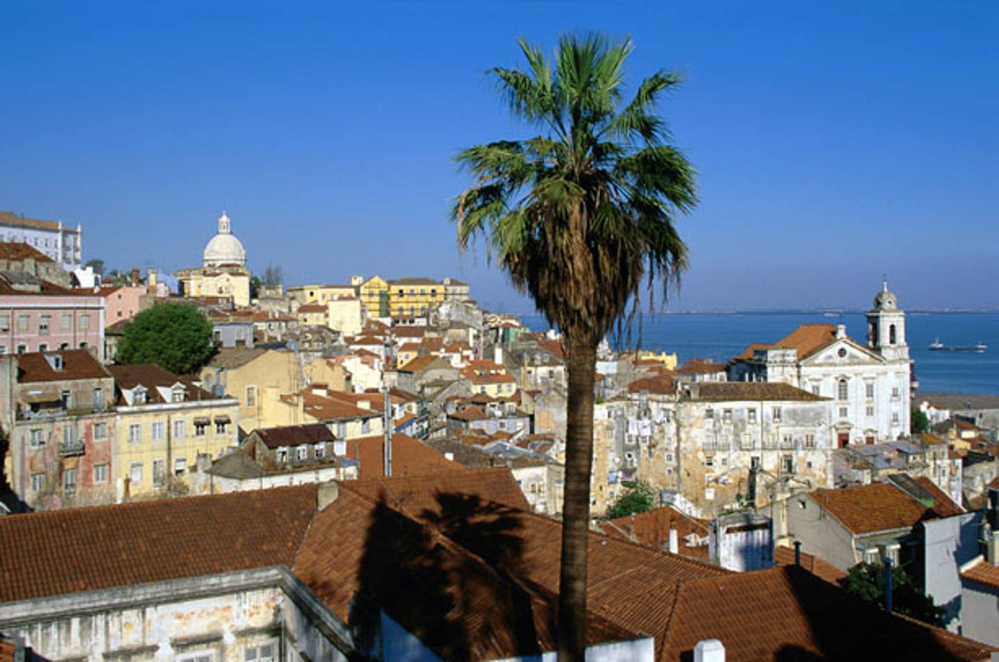 Blick auf Lissabon