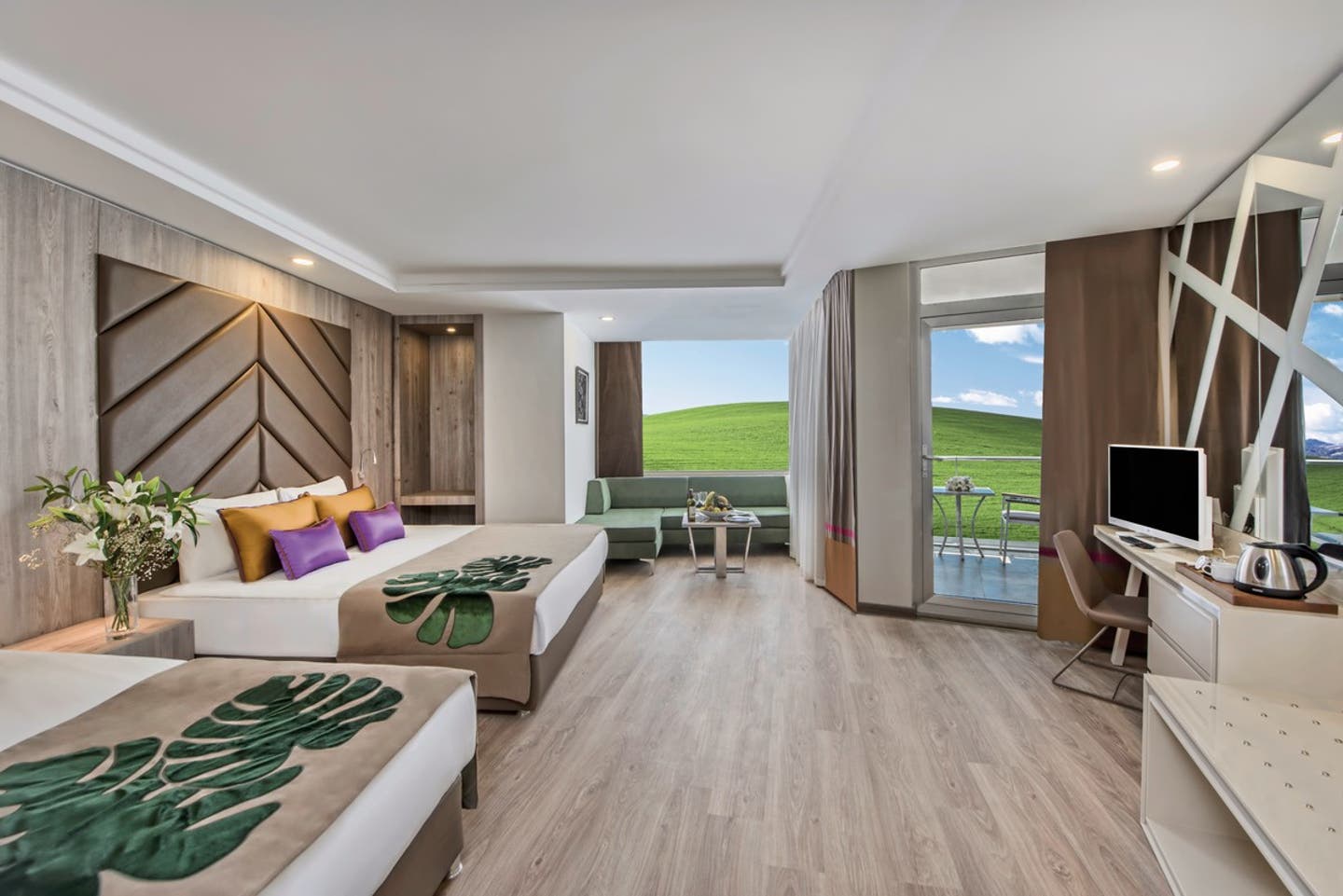 Wohnbeispiel Doppelzimmer Be Large Landblick
