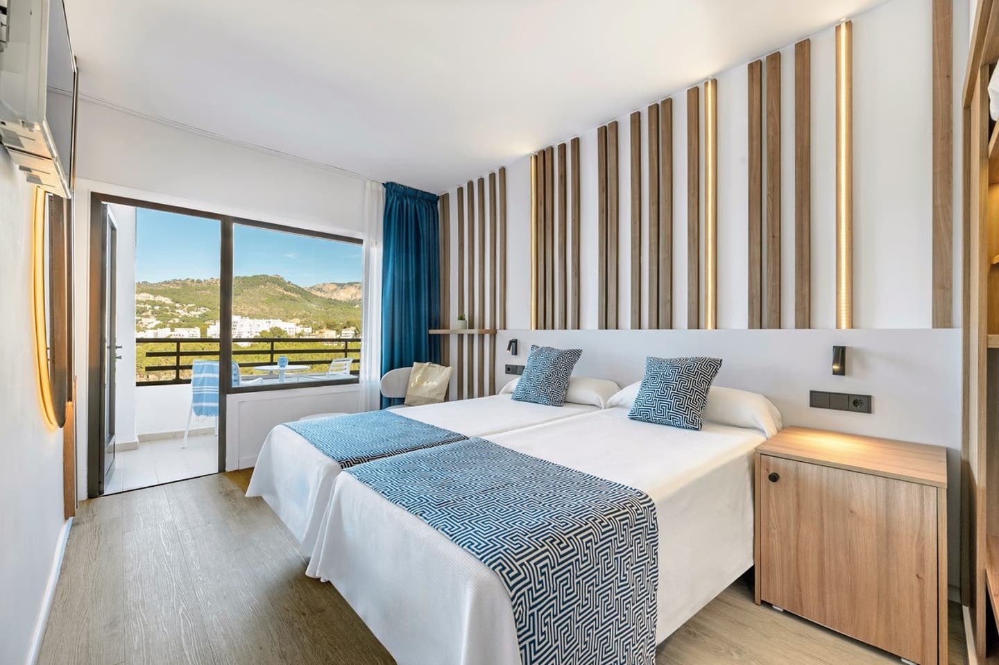 Wohnbeispiel Doppelzimmer seitl. Meerblick