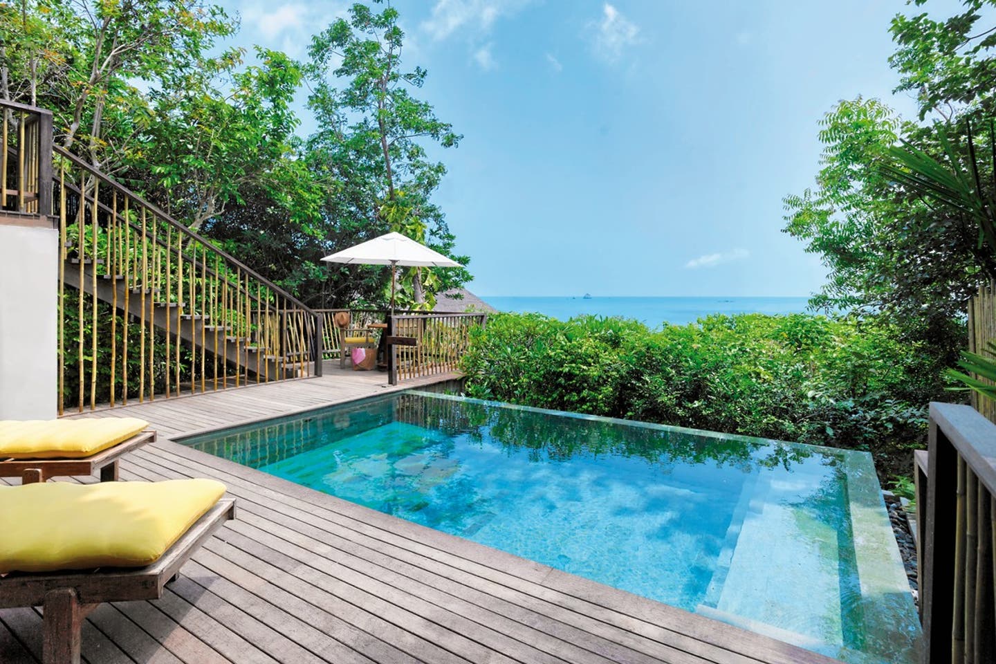 Terrassenbeispiel Ocean View Pool Villa