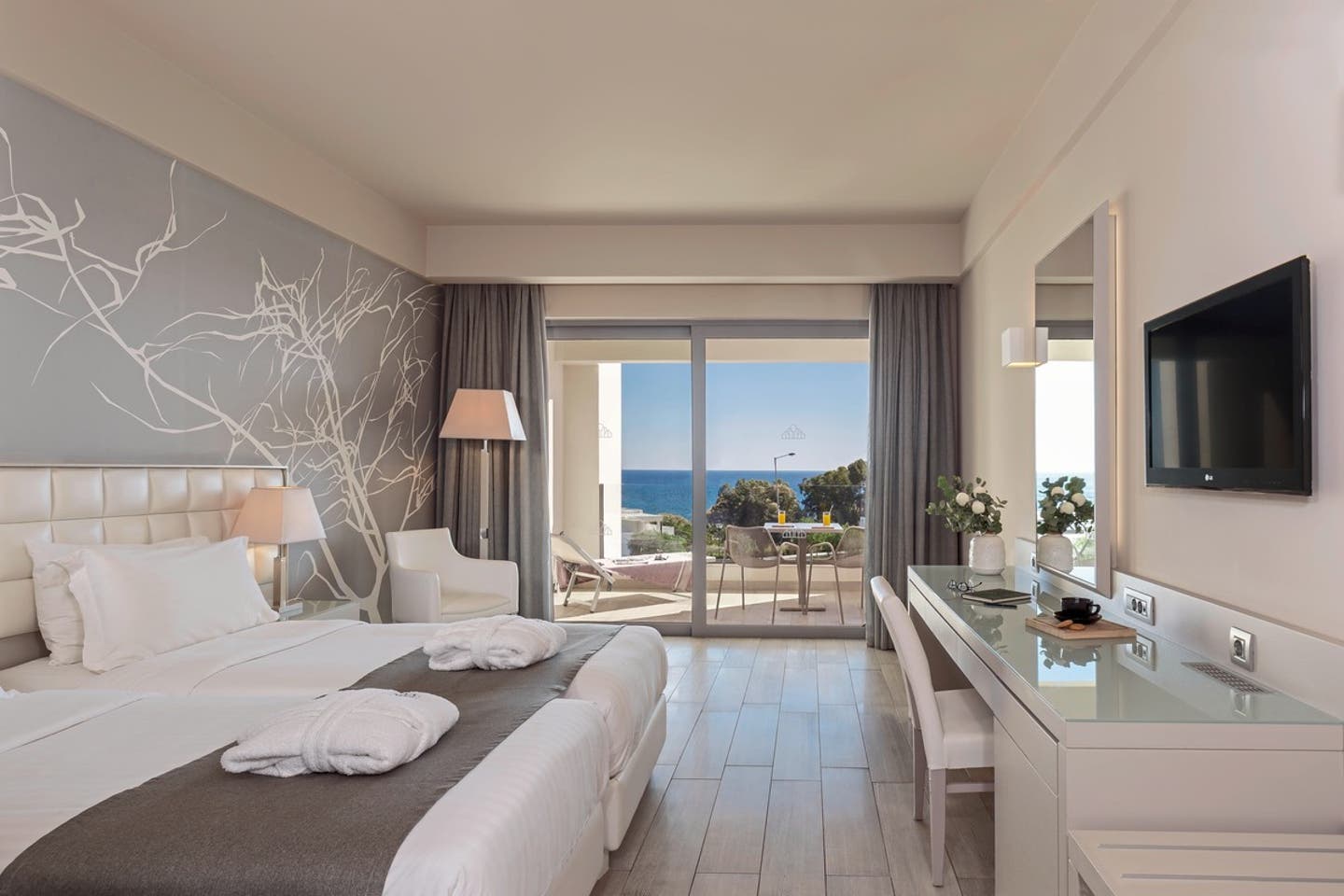 Wohnbeispiel Doppelzimmer Deluxe Meerblick