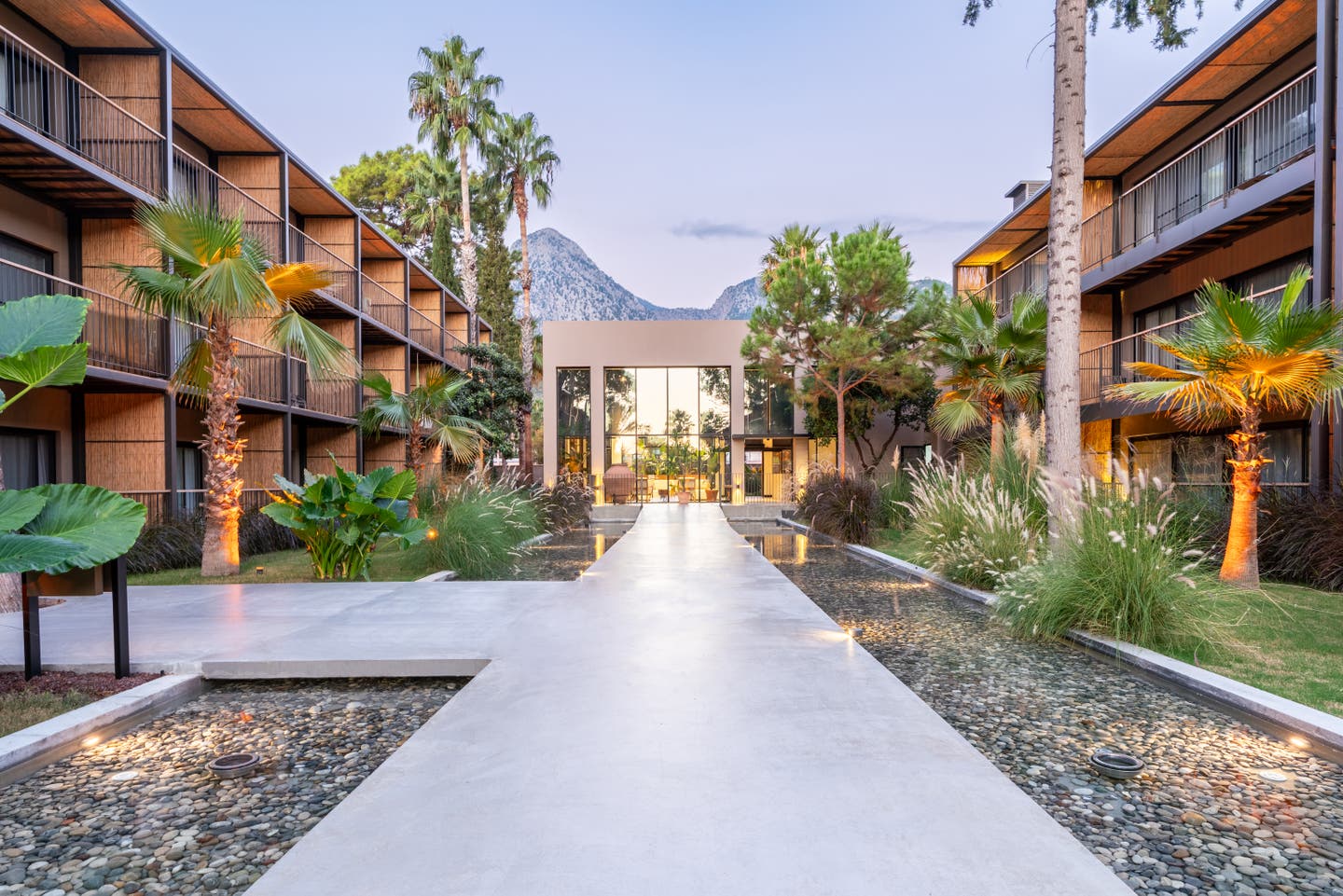 Außenansicht des Balmy Beach Resort Kemer