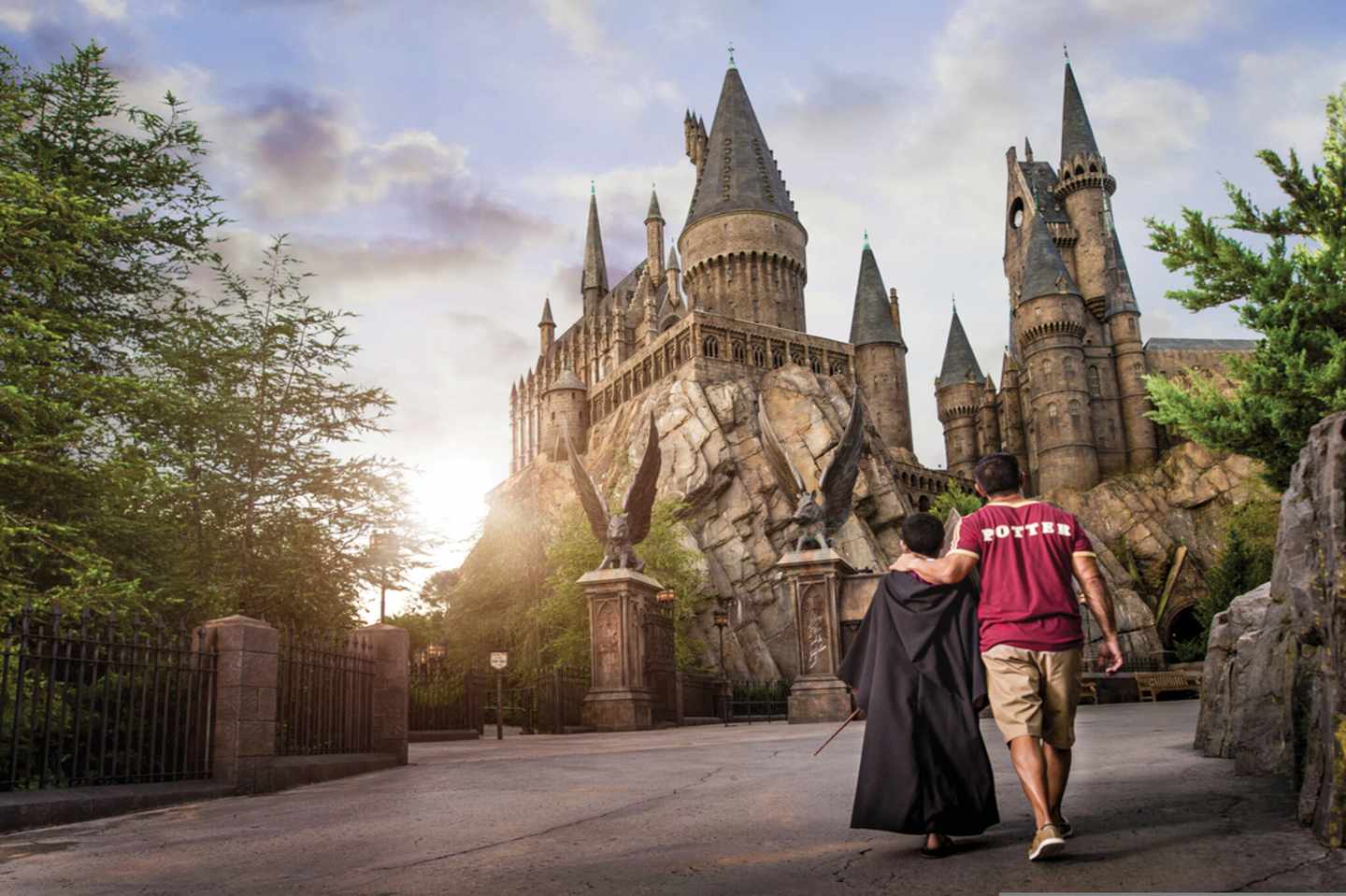 Vater und Sohn in Wizarding World