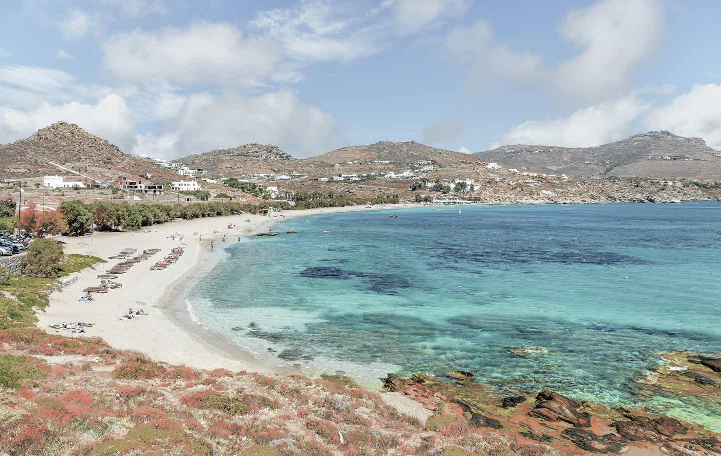 Mykonos Strände: Kalafatis Beach