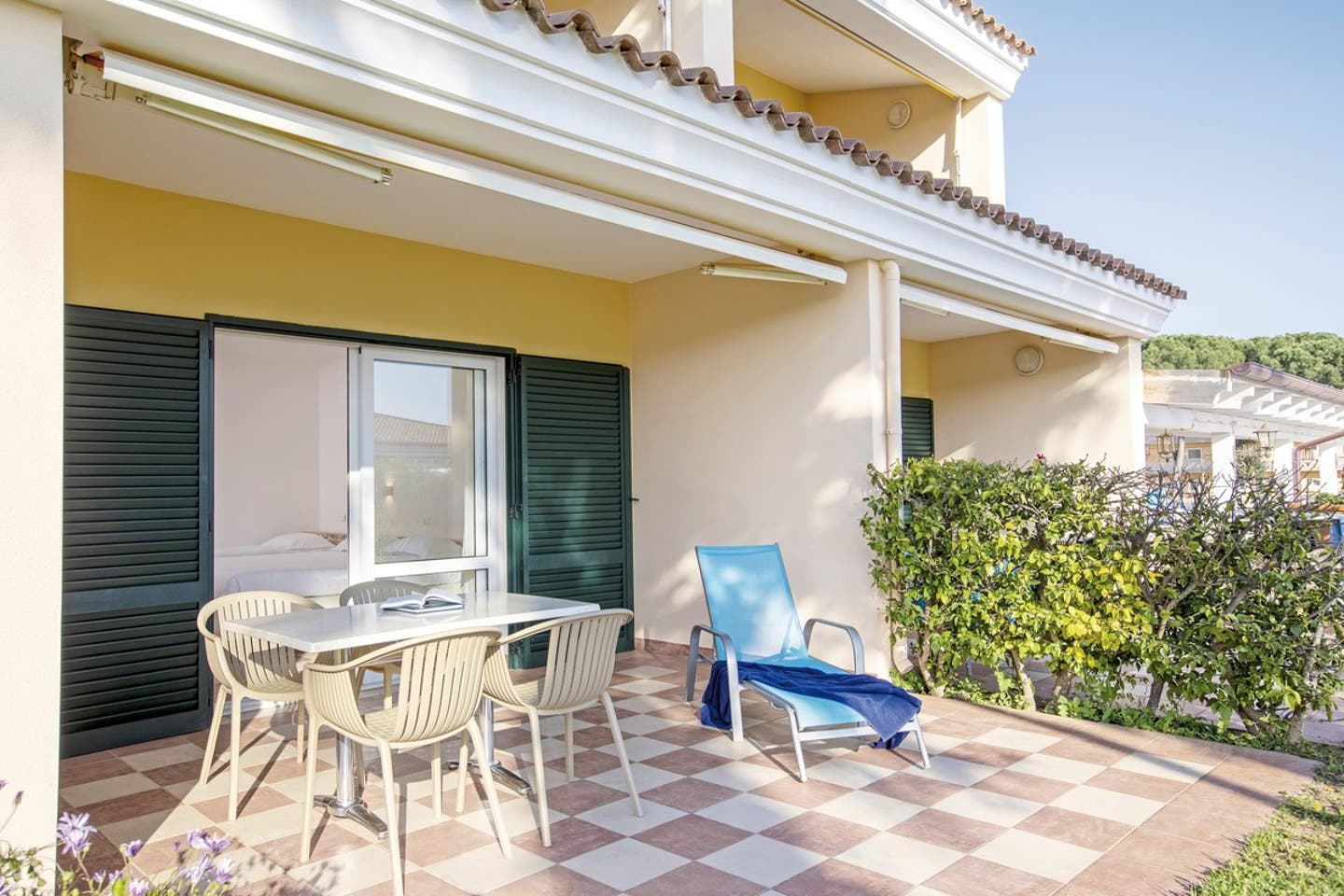 Wohnbeispiel Doppelzimmer Classic Terrasse