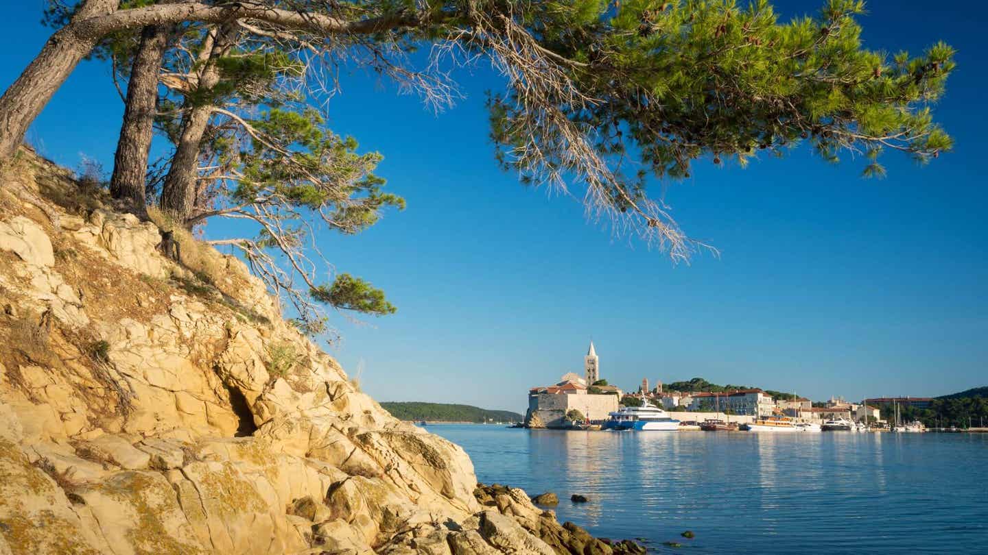 Kroatiens Sehenswürdigkeiten: die Insel Rab