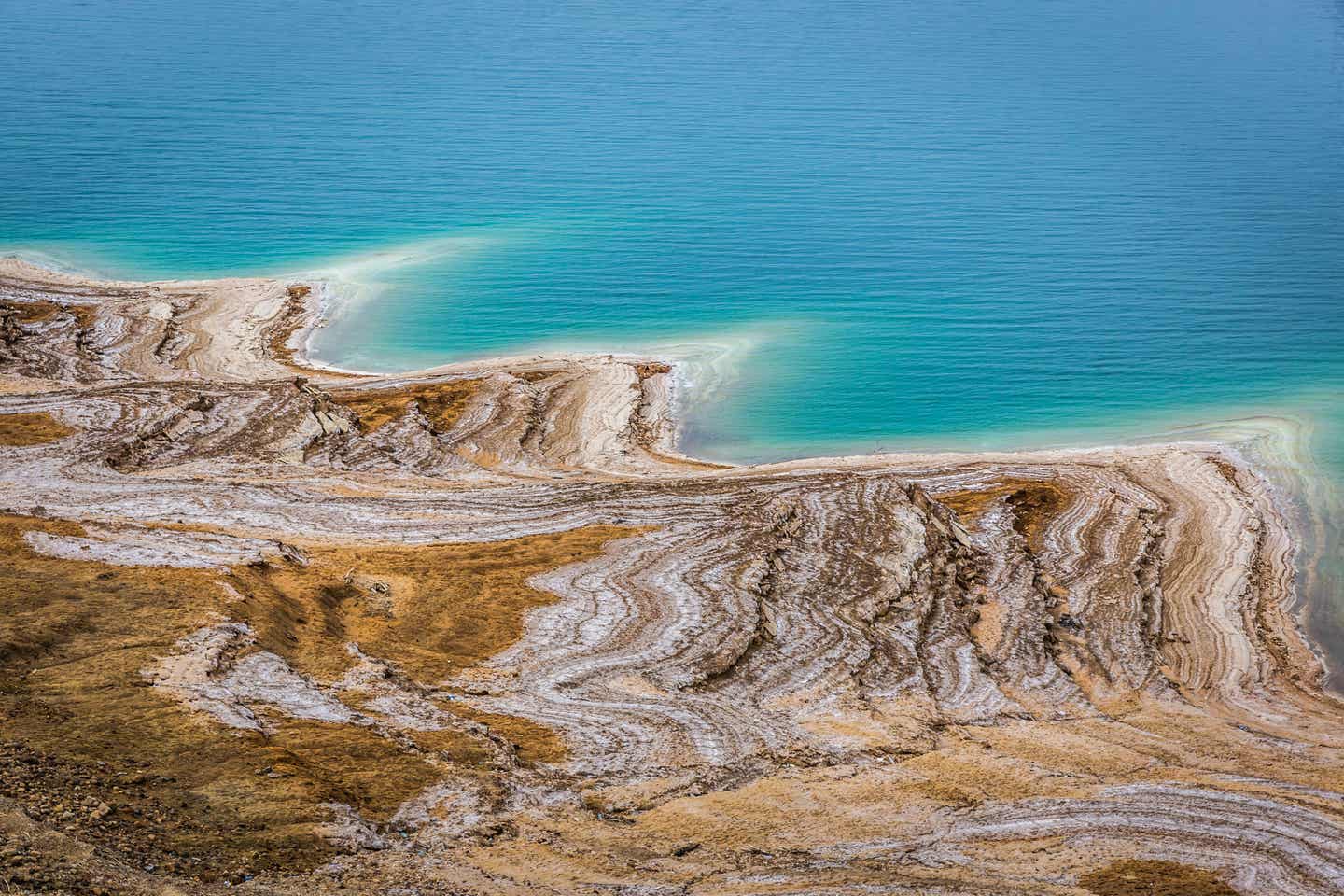 Baden im Toten Meer: Jordanien im Herbst