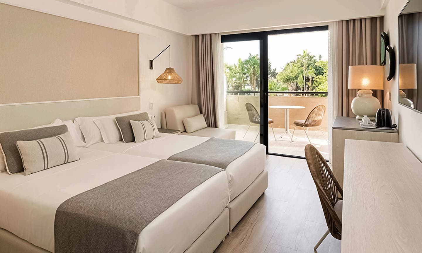 Wohnbeispiel Doppelzimmer Deluxe Gartenblick