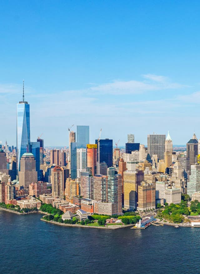 Städtereisen Tipps weltweit Schönste Städte weltweit: Luftaufnahme Skyline New York