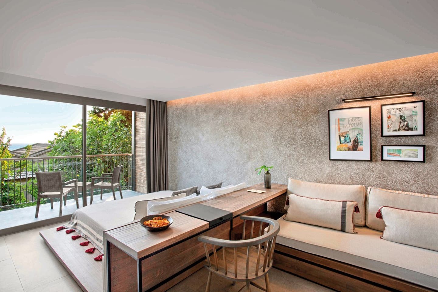 Wohnbeispiel Doppelzimmer Premium Gartenblick