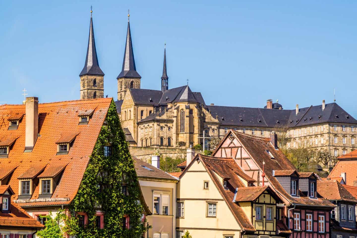 Bambergs Sehenswürdigkeiten: das Kloster Michaelsberg