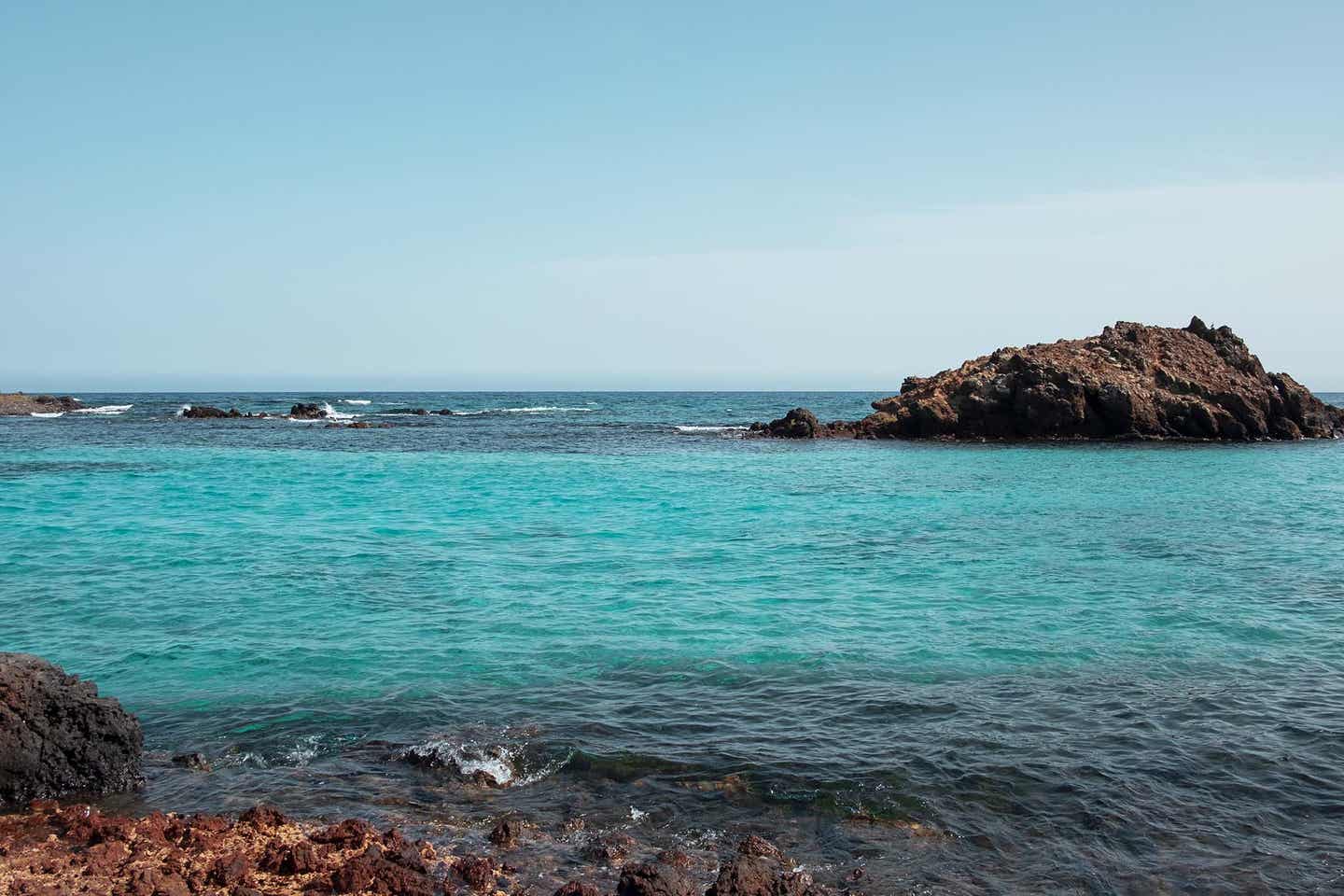 Fuerteventura Vulkanisches Meer Los Lobos