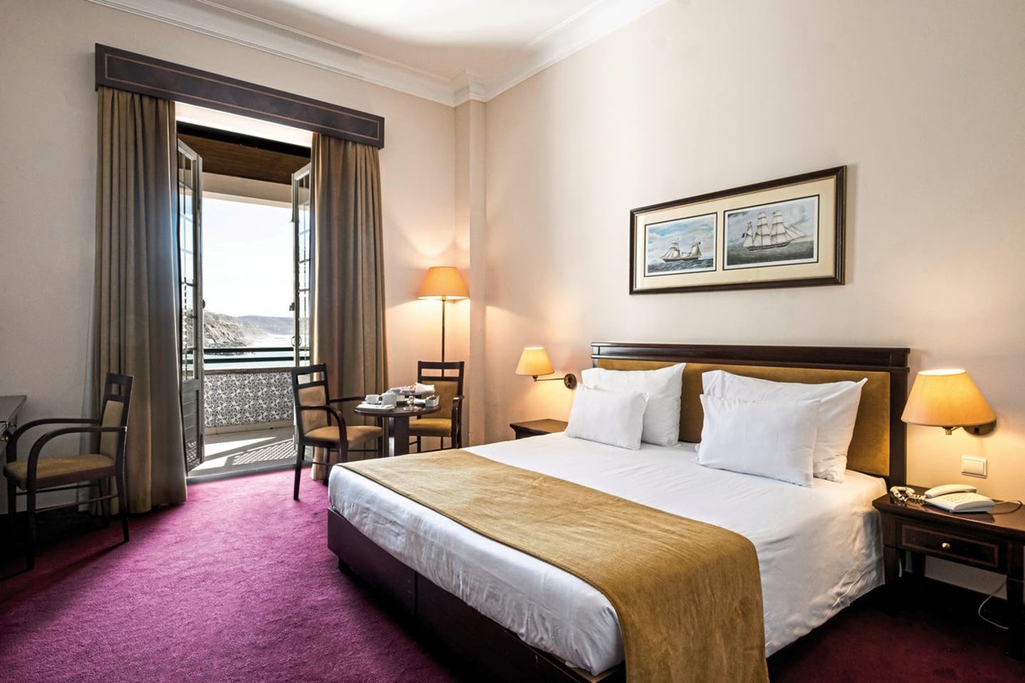 Wohnbeispiel Doppelzimmer Meerblick Balkon
