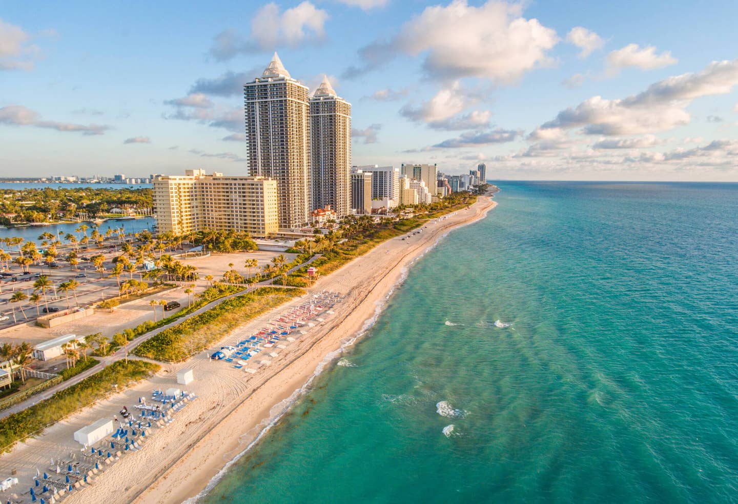 Miami Beach – der South Beach aus der Luft